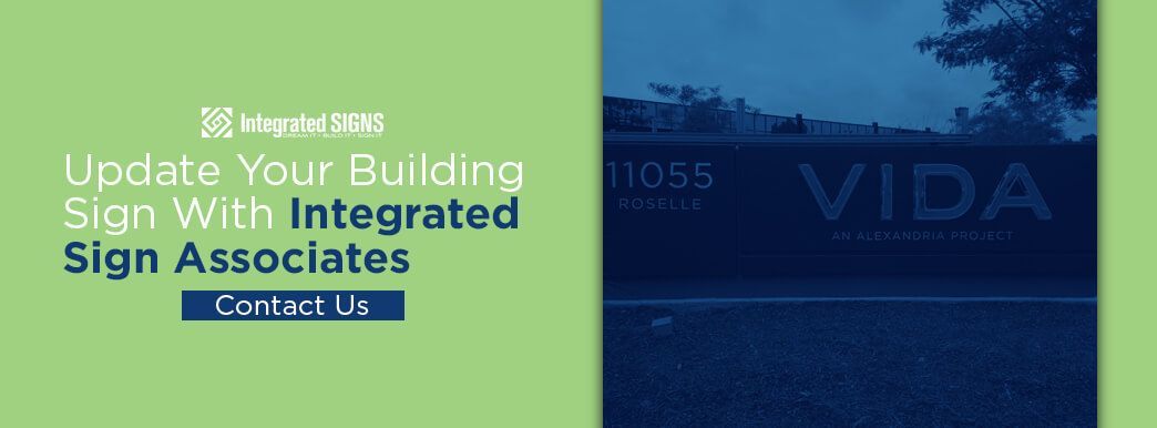 update your building sign