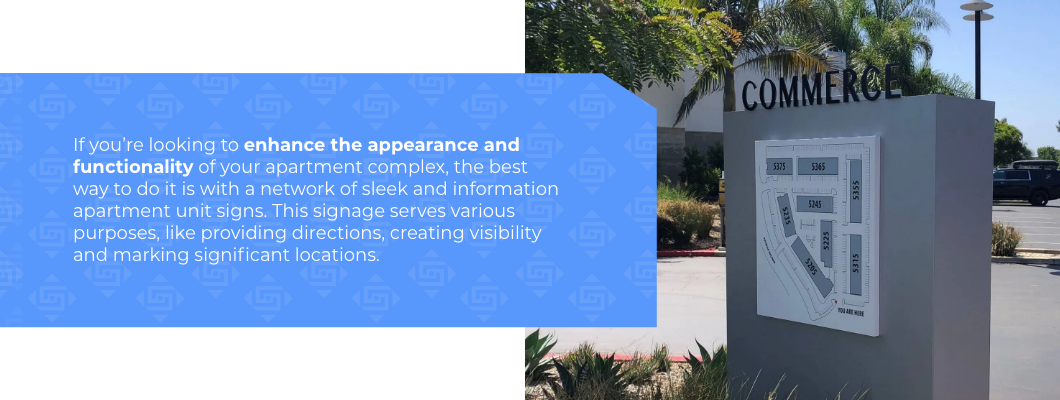 Types of Apartment and Multifamily Housing Signage