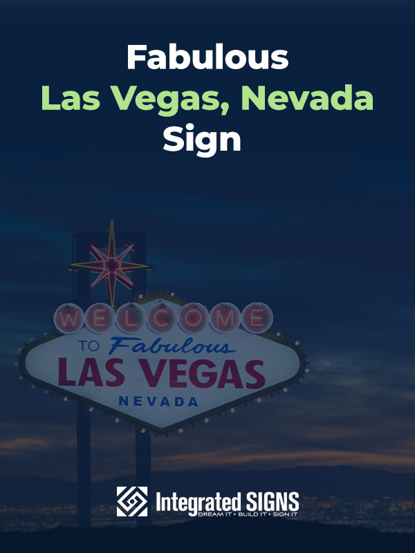 las vegas city entrance sign